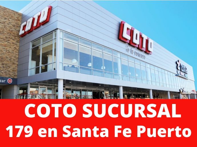 COTO Sucursal 179 Santa Fe Puerto Supermercado Santa Fe