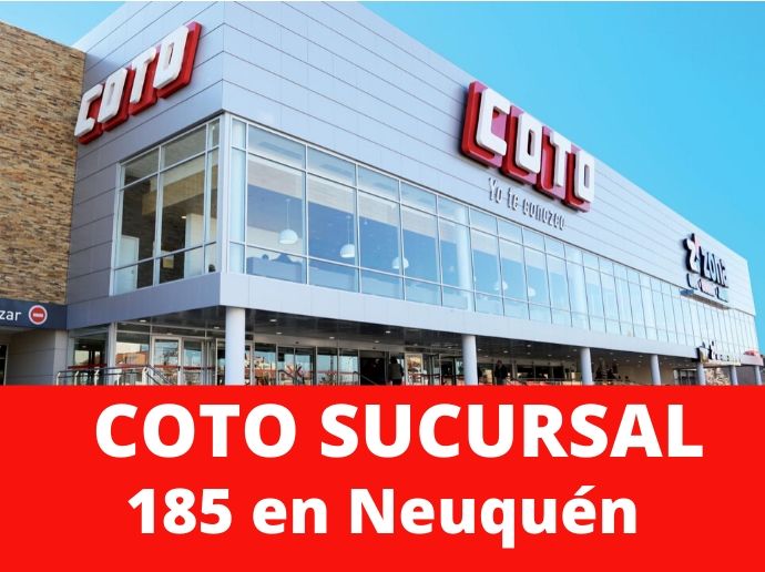 COTO Sucursal 185 Neuquén Hipermercado Neuquén
